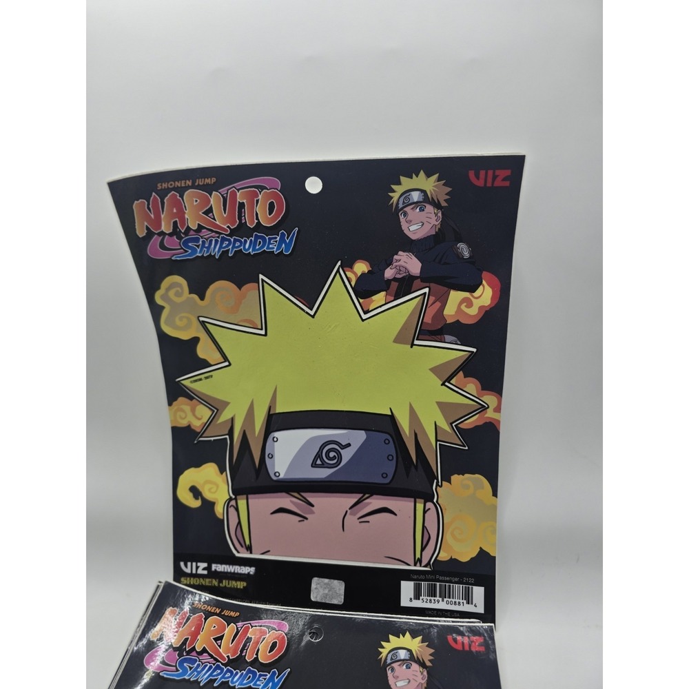 Naruto Shippuden Naruto Head Vinyl Car Window Decal Viz Fanwraps Sticker Large